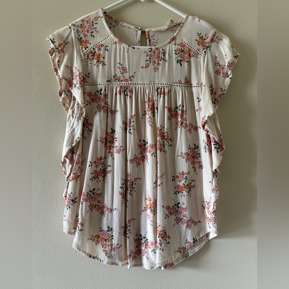 Chloe & Katie Floral Top